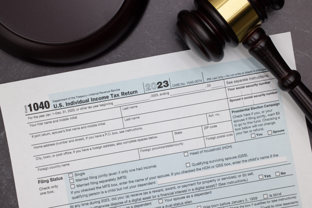 Tax form 1040 Income Tax Return