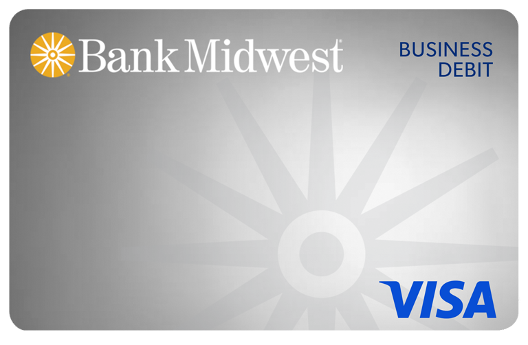 Bank Midwest Business Debit Card